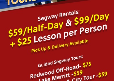 Segway PT Of Oakland Rental and Tours Poster